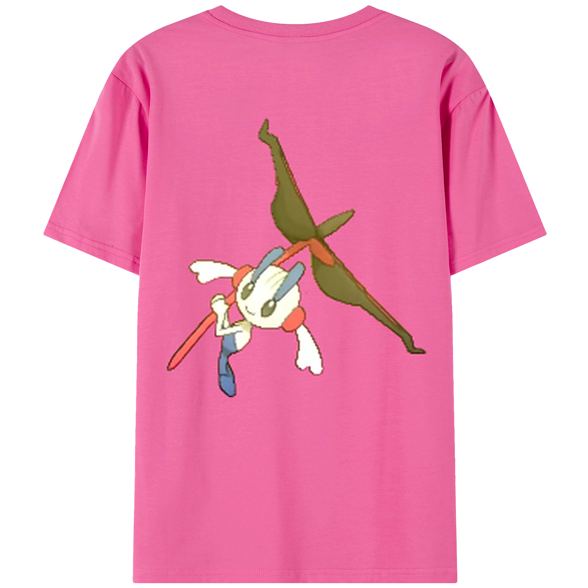 （画像用） ポケットモンスター Pokémon レディース半袖Tシャツ(バックプリント)